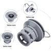 Boat Air Valve Spiral Air Plugs Replacement for Inflatable Raft