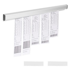 Restaurant Ticket Holder, 21 cm/30 cm Aluminium Dia Check Stand, Receipt Holder, Kitchen Order Holder, Invoice Order, Ticket Holder for Restaurant, Cafés, Pubs, Bars (30 cm)