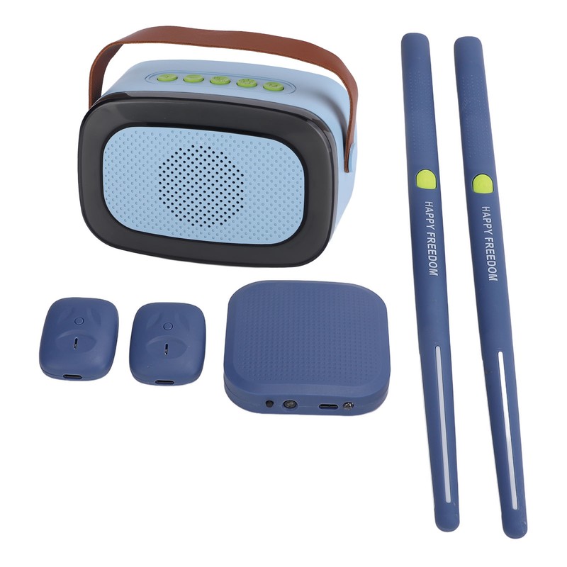 Electric Air Drum Set 3D Motion Sensing Portable Professional Virtual