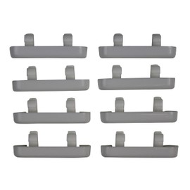 8 x PVC Window Drain Caps Weep Hole Drainage Covers uPVC Double Glazing White