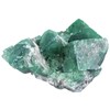 Nupuyai Nupuyai Natural Green Fluorite Crystal Cluster, Irregular Rough Fluorite