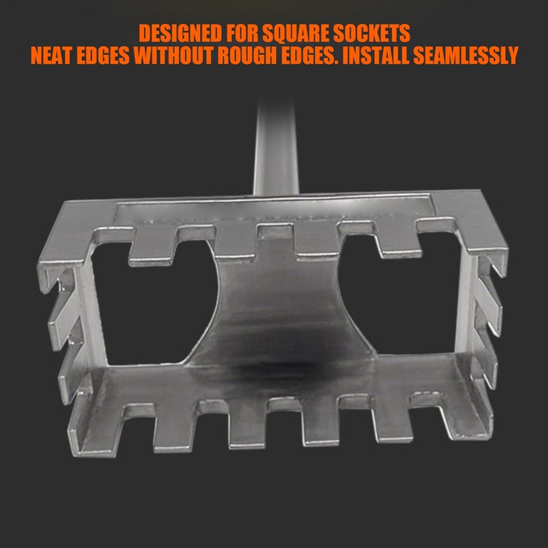Square Slot Cutter | Drywall Outlet Cutout Oscillating Tool -