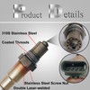 TINJO O2 Oxygen Sensor Upstream & Downstream Compatible with Chevy