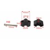 SEFIS Arc Motorcycle Handlebar Riser Motorcycle Handlebar Risers Handlebar Clamp