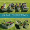 50FT Galvanized Steel Corrugated Metal Landscape Edging – Flexible &