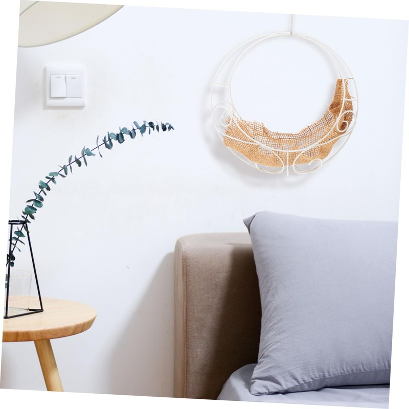 Outanaya Hanging Flower Basket Holder Iron Wire Planter Hook for