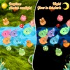 Guiqulai 128 Pcs Mini Resin Animals Luminous Resin Animals Mini