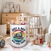 HKTZM Just a Boy Who Loves Trains Laundry Basket, Toybox