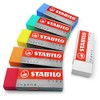 Stabilo „Legend & Legacy“ Kunststoff-Radiergummi-Set aus 6 Radiergummis – von