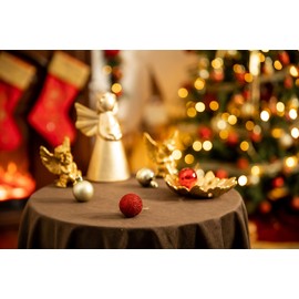 Valery Madelyn Christmas Baubles, 48pcs 4cm Red and Gold Baubles for Christmas Tree, Shatterproof and Ball Ornaments for Christmas Decorations