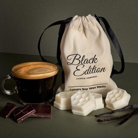 Coffe Shop Luxury Soy Wax Melts Freshly Brewed Coffee and Sweet Pastries 5 Large Hand Poured Strong Scented Long Lasting Luxury eco Friendly Wax Melts (Coffee Shop, Fresh Coffee & Sweet Pastries)