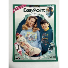 Tulip VINTAGE 1994 Colorpoint Paint Stitching EasyPoint Just For Christmas, 8 Pages
