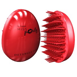 Miss Pouty Original Detangle Diva Brush - Compact Hair Detangler - Effortlessly Eliminates Knots - Unique Innovative Design Guaranteeing Amazing Results - UK Cosmetic Specialists