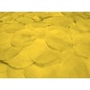 Banana Yellow Paper Confetti, 2.5cm diameter, 10 grams
