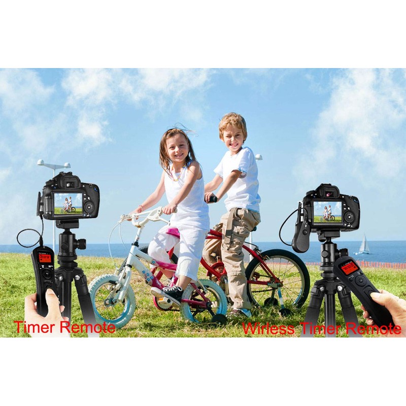 RGBS FSK 2.4GHz Wireless Shutter Remote Release Control With Cable