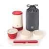 OSK UTSUWA ENJI SW-3 Stainless Steel Thermal Lunch Box, Diameter
