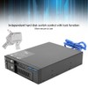 Hard Disk Mobile Rack Case DualDisk Optical Drive Extraction Box