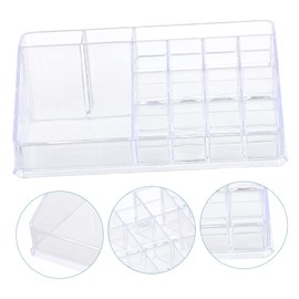 WOONEKY Plastic Makeup Box Desk Organizer Cosmetic Storage Drawer Organiser Desktop Lipstick Container