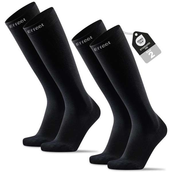 Effeet 2 Pairs of Compression Socks for Men and Women,