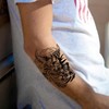 6 Pcs Hannya Tattoo Sticker Arm Tattoo Sticker Waterproof Long