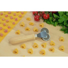 ELETTRO CENTER Art.141 Ausstechform mit zwei Klingen, Edelstahl, Silber/schwarz