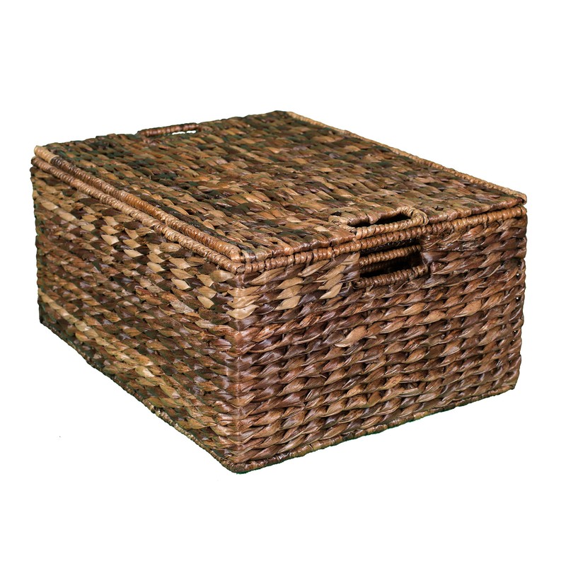 BIRDROCK HOME Abaca Nesting Baskets Set of 3 - Handwoven