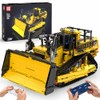 Mould King 15084 Construction Bulldozer Kit, 1508-Piece Engineering Vehicle Model