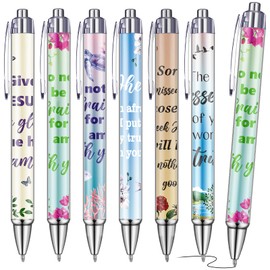 Flutesan 36 Pcs Jehovah Witness Pens Gifts Best Life Ever Pens Jehovah Witness Ministry Supplies Gifts Christian Religious Favors for Baptism Church Community