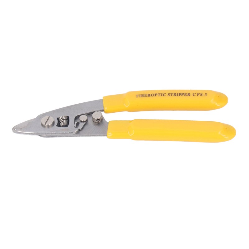 Fiber Optic Stripper Stainless Steel 3 Port Hole Cable Wire