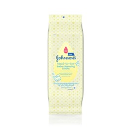 Johnsons Baby Head-To-Toe Cleansing Cloths (3 Pack)