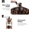 MITBAK Manual Coffee Grinder With Adjustable Settings| Sleek Hand Coffee