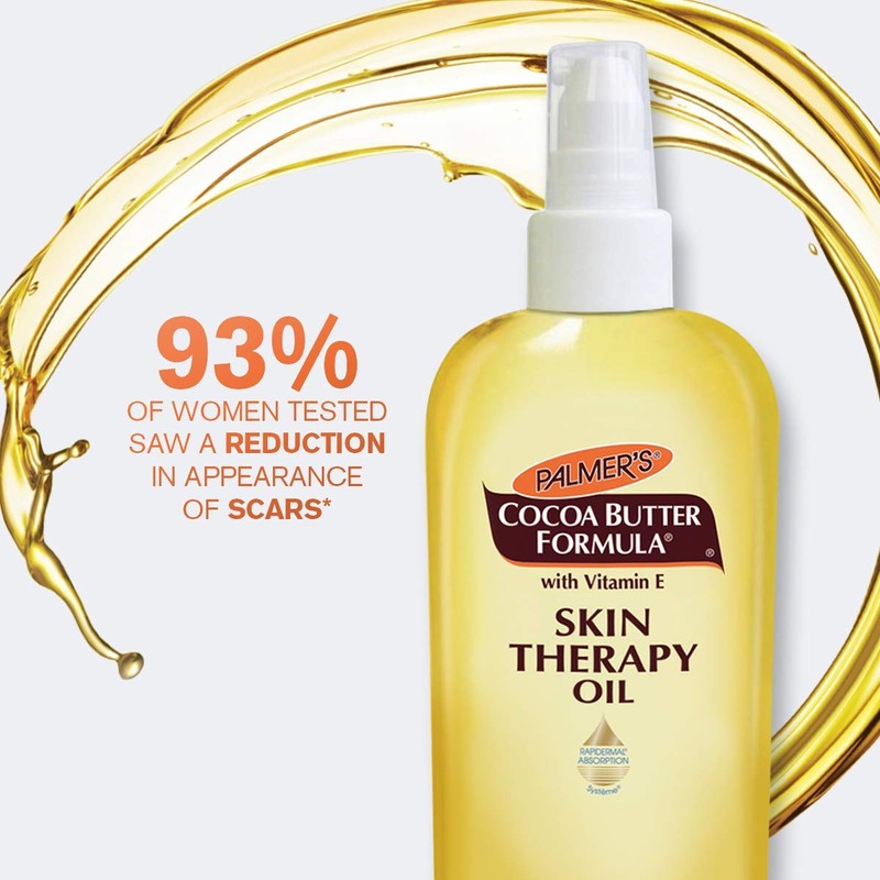 Palmer's Aceite de terapia cutánea, fórmula de manteca de cacao,