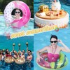 32" Fruit Pool Float for Adult-3 PCS Inflatable Pool Float