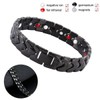 Strong Magnetic Bracelets for Men Titanium Double Strength Magnets Wristband