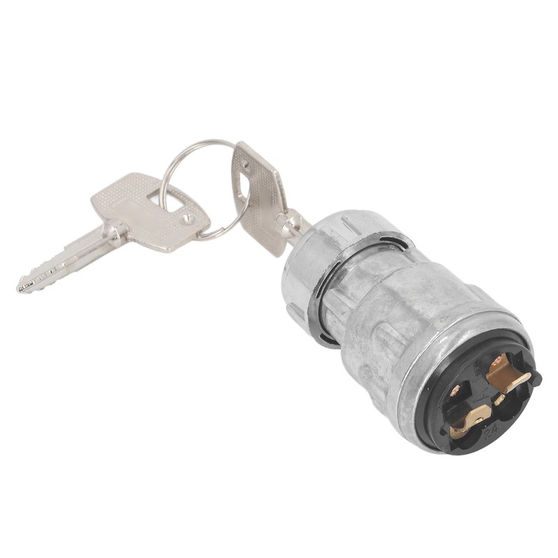 Universal Key Ignition Switch Stainless Steel Cross 2 Gears Key