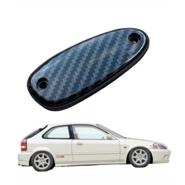 VMS CARBON FIBER ANTENNA DELETE COVER FOR HONDA CIVIC EG and EK 1992 to 2000