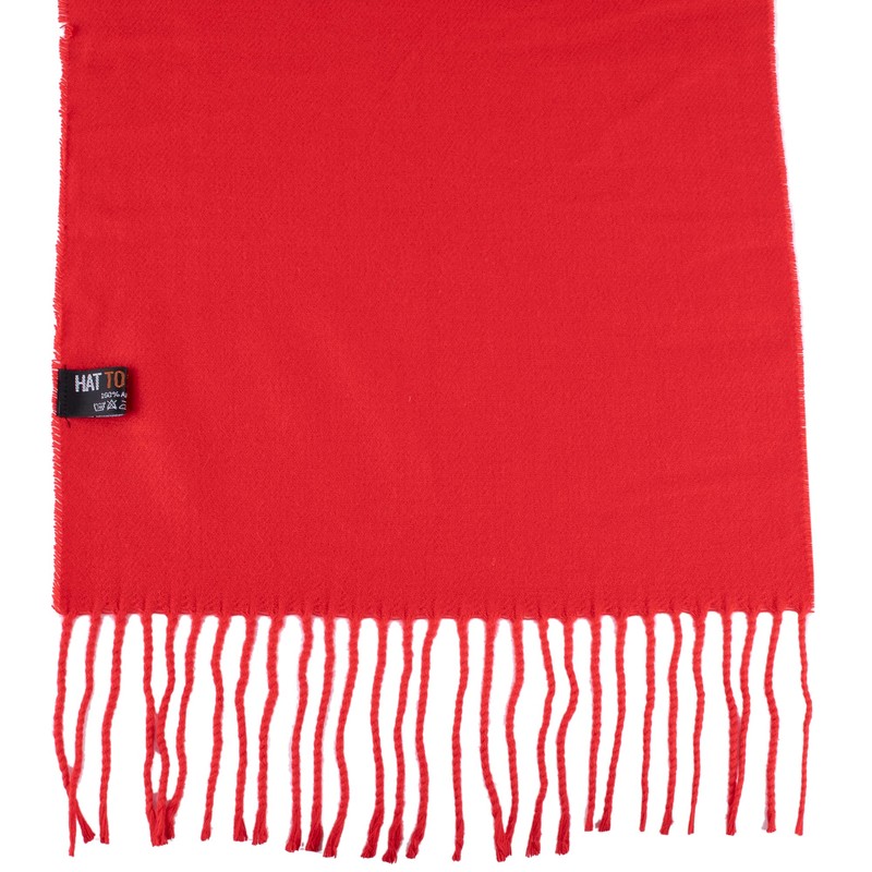 Hat To Socks Super Soft Classic Plain Winter Scarf for