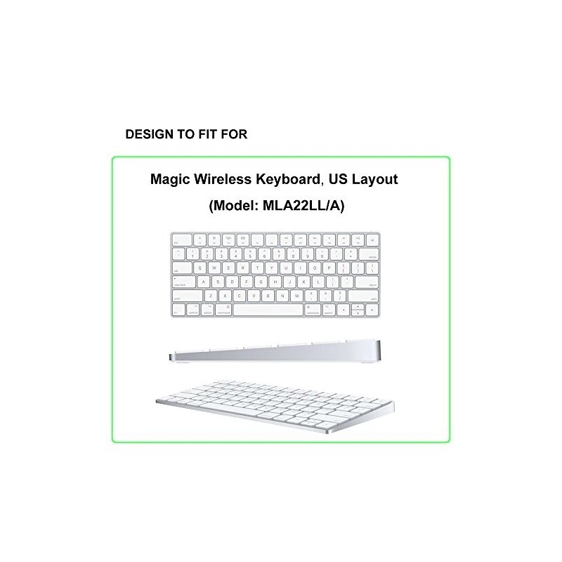 Proelife Ultra Thin Silicone Keyboard Protector Cover Skin For Apple