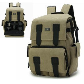 BESMART ESMART Waterproof Camera Backpack with Removable Photography Cube,Lens Camera Case Bag with Rain Cover&Trolley Sleeve