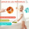 AXIDUN LJX-636-A Juguete giratorio con ventosa de dinosaurio para baño