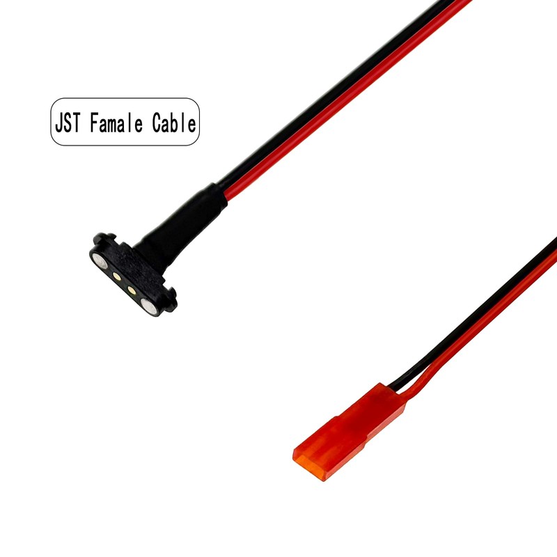 3Pairs RC Models JST Extension Cable Magnetic Snap-on for RC