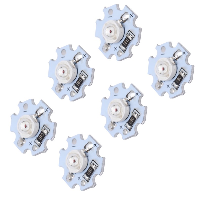 25Pcs 0.5W 5V High Power LED Lamp Bead Light Source