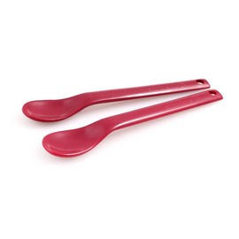 Maroon Spoons, Small, Pack of 10