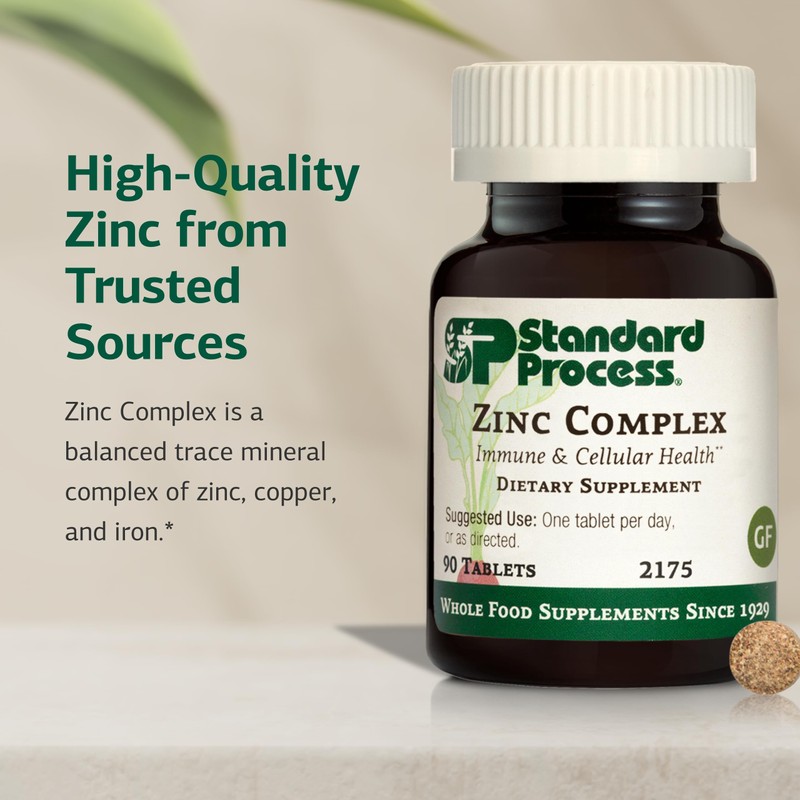 Standard Process Zinc Complex - Enzyme Function Support to Aid