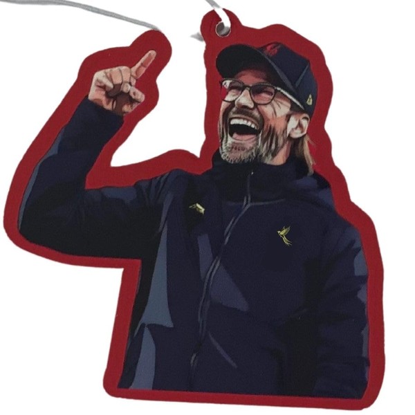 Jurgen Klopp Air Freshener. Gift for Jurgen Fan! Football Car