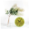 COLLBATH Round Wall Clock Fruit Stickers Modern Refrigerator Magnets Clock