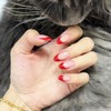 CloudTrip 30 Uñas Postizas Almendradas A Presión - Uñas De