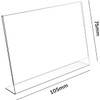 My Shopfittings Slant Back Acrylic Sign Holder A7, Landscape Frame
