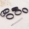 Gosknor Genuine Leather Loop Holder, 3.1/3.2/3.3 cm Cowhide Belt Loops