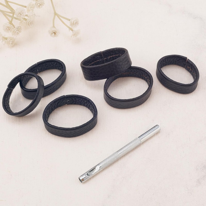 Gosknor Genuine Leather Loop Holder, 3.1/3.2/3.3 cm Cowhide Belt Loops